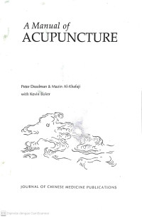 Image of A Manual of Acupuncture