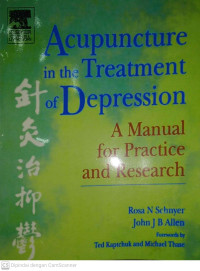 Image of Acupuncture in the Treatment of Depression : A Manual for Practice and Research