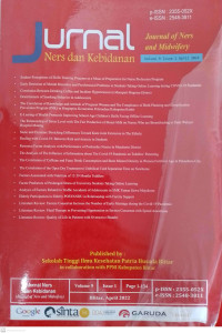Image of Jurnal Ners dan Kebidanan (Journal of Ners and Midwifery) Volume 9 Issue 1 April 2022