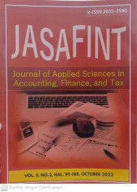 Image of JASAFINNT: Journal of Applied Sciences in Accounting, Finance, and Tax