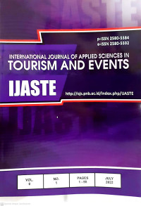 Image of IJASTE: International Journal of Applied Sciences in Tourism and Events