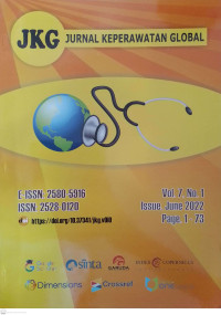 Image of Jurnal Keperawatan Global Volume 7, No 1 June 2022