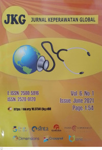 Image of Jurnal Keperawatan Global Volume 6, Issue 1 June 2021