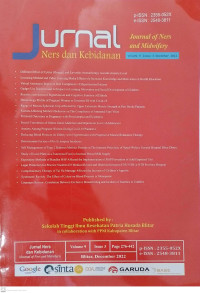Image of Jurnal Ners dan Kebidanan (Journal of Ners and Midwifery) Volume 9 Issue 3 December 2022