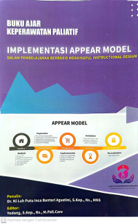 Image of Buku Ajar Keperawatan Paliatif: Implementasi Appear Model dalam Pembelajaran Berbasis Meaningful Instructional Design