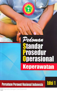 Image of Pedoman Standar Prosedur Operasional Keperawatan. Edisi 1