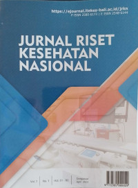 Image of Jurnal Riset Kesehatan Nasional Vol. 7, No. 1 April 2023