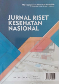 Image of Jurnal Riset Kesehatan Nasional Vol. 6, No. 1 April 2022