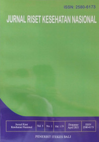 Image of Jurnal Riset Kesehatan Nasional Vol. 5, No. 1 April 2021