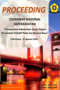 Image of proceeding Zoominar Nasional Keperawatan 