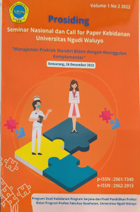 Image of Prosiding Seminar Nasional dan Call for Paper Kebidanan Universitas Ngudi Waluyo 