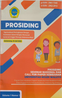 Image of Prosiding Seminar Nasional dan Call for Paper Kebidanan Universitas 