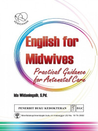 Image of English for Midwives : Practical Guidance for Antenatal Care