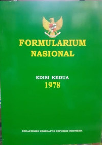 Image of Formularium Nasional Edisi Kedua