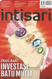 Image of Intisari April 2015 : Hati-Hati Investasi Batu Mulia
