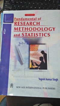 Image of Fundamental of Research Methodology and Statistics