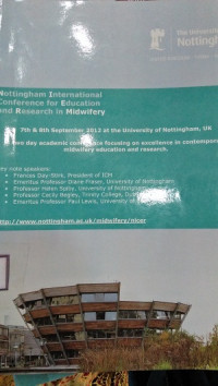 Image of Nottingham International Conference for Education and Research In Midwifery