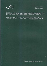 Image of Jurnal Anestesi Perioperatif (Perioperative Anesthesia Journal) Volume 3, Nomor 2, Agustus 2015