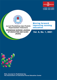 Image of Indonesian Nursing Journal of Education and Clinic Volume 6 Nomor 1 Tahun 2021