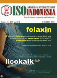 Image of ISO Informasi Spesialite Obat Penerbit Ikatan Sarjana Farmasi Indonesia