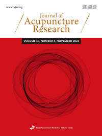 Image of Journal of Acupuncture Research Volume 40 No 4 November 2023