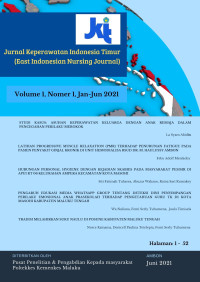 Image of Jurnal Keperawatan Indonesia Timur Volume 1 No. 1 Tahun 2021