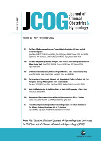 Image of Journal of Clinical Obstetrics & Gynecology Volume 32 No. 4 December 2022