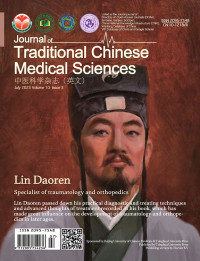 Image of Journal of Traditional Chinese Medical Sciences Volume 10 Issue 3 July 2023