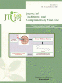 Image of Journal of Traditional and Complementary Medicine Volume 10 Issue 6 Tahun 2020