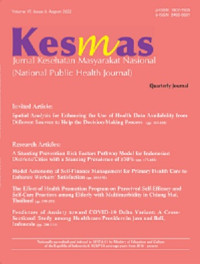 Image of Kesmas: Jurnal Kesehatan Masyarakat Nasional (Nasional Public Health Journal)
