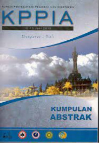 Image of Kumpulan Abstrak Kursus Penyegar dan Penambha Anesthesia