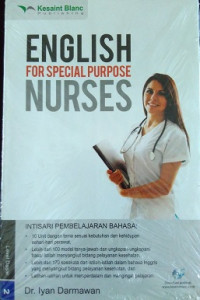 Image of English for special purpose nurses