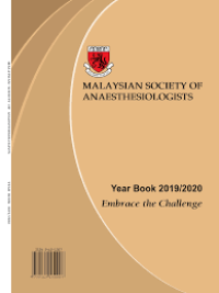 Image of Malaysian Society Of Anaesthesiologists Year Book 2019-2020
