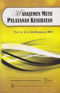 Image of Manajemen Mutu Pelayanan Kesehatan