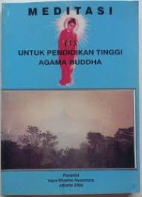 Image of Meditasi : Untuk Pendidikan Tinggi Agama Buddha