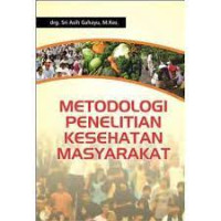 Image of Metodelogi Penelitian Kesehatan Masyarakat