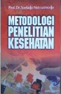 Image of Metodologi Penelitian Kesehatan