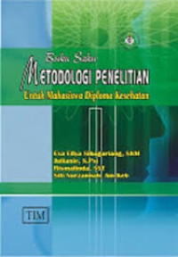 Image of Buku Saku Metodologi Penelitian untuk Mahasiswa Diploma Kesehatan