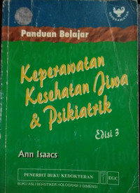 Image of Panduan Belajar Keperawatan Kesehatan Jiwa & Psikiatrik