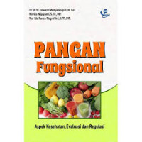 Image of Pangan Fungsional : Aspek Kesehatan, Evaluasi dan Regulasi