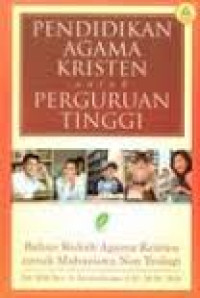 Image of Pendidikan Agama Kristen untuk Perguruan Tinggi