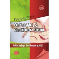 Image of Pengantar Kuliah Obstetrik & Ginekologi Sosial