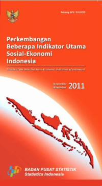 Image of Perkembangan Beberapa Indikator Utama Sosial-Ekonomi Indonesia