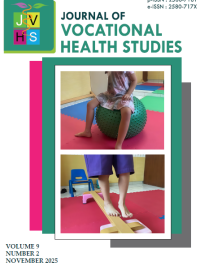 Image of Journal of Vocational Health Studies Volume 9 Number 2 March 2025