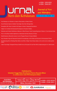 Image of Jurnal Ners dan Kebidanan (Journal of Ners and Midwifery) Volume 12 Issue 3 Desember 2025