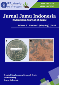 Image of Jurnal Jamu Indonesia (JJI) Vol.9 No.2 2024