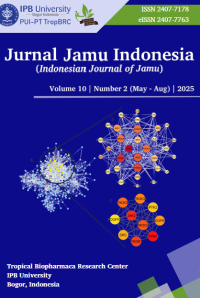 Image of Jurnal Jamu Indonesia (JJI) Vol.10 No.2 2025