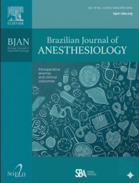 Image of Brazilian Journal of Anesthesiology Volume 74, Issue 2, 2024