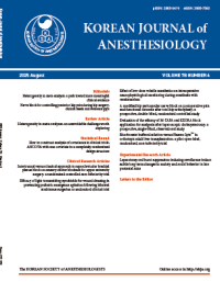 Image of Korean Journal of Anesthesiology Volume 78 No. 4 Tahun 2025
