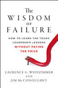 Image of The Wisdom of Failure : How To Learn The Tough Leadership Lessons Without Paying The Price